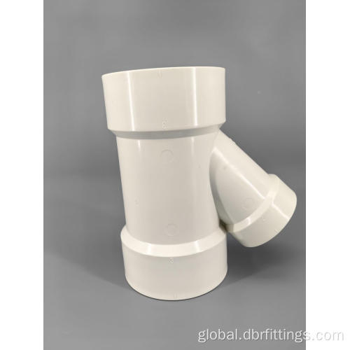 PVC Plumbing Pipe Fitting WYE